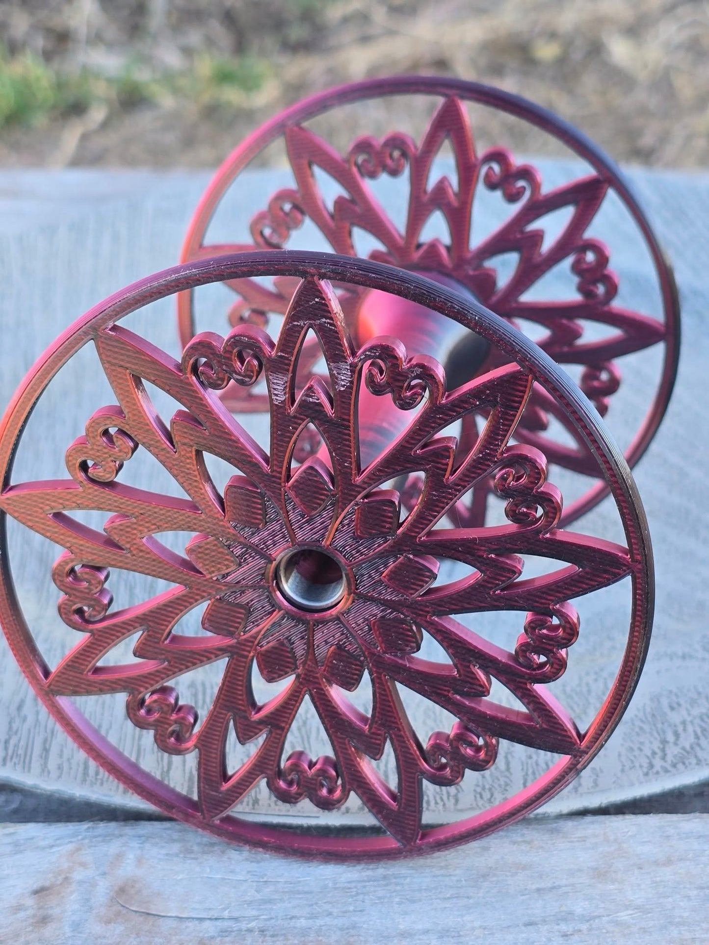 Electric Eel 6 bobbin, Starburst Design