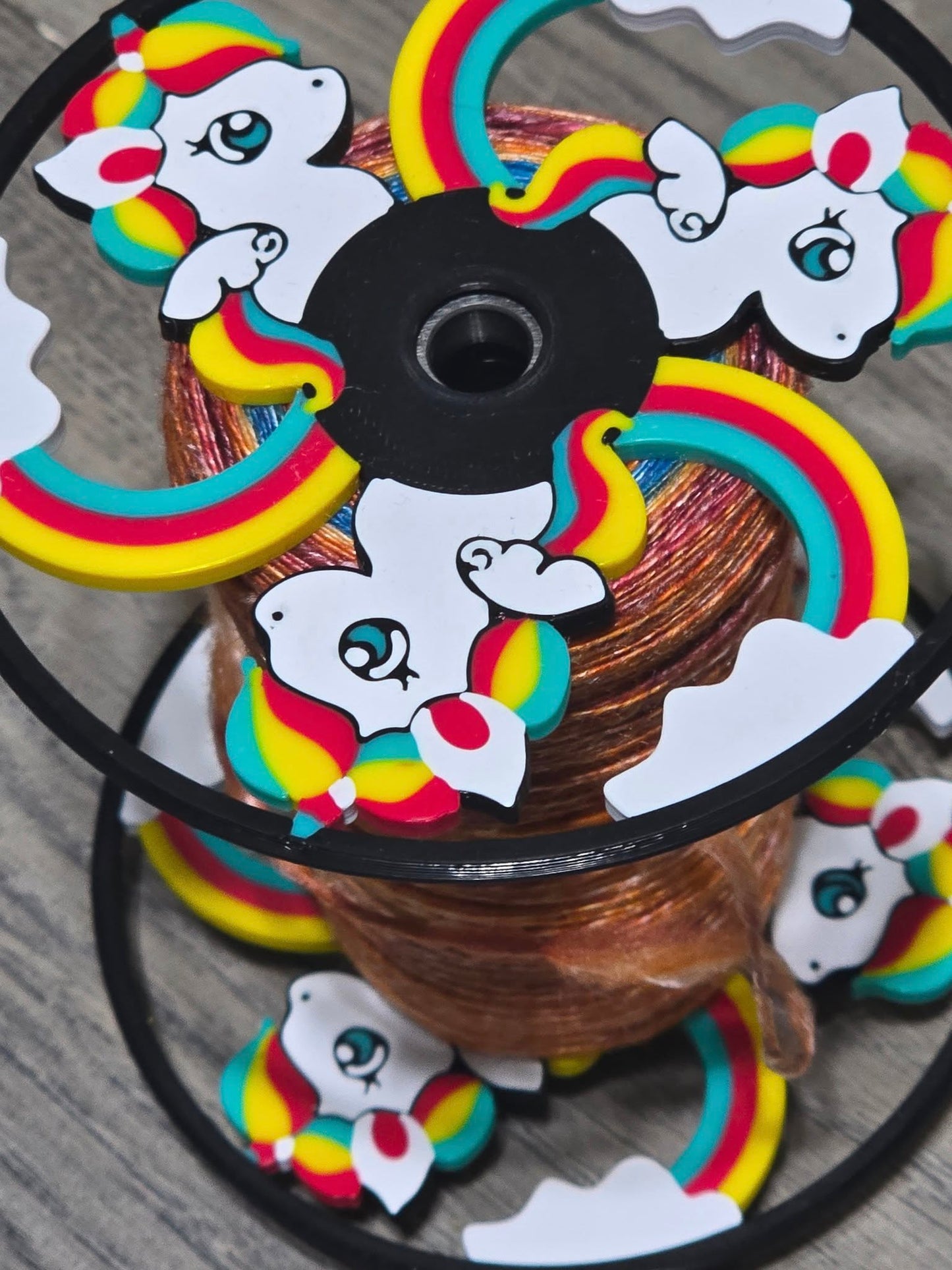 Pegasus XL Bobbin for Electric Eel Wheel 6.0 / 6.1 – Custom Spinning Wheel Bobbin by The Spinning Siren