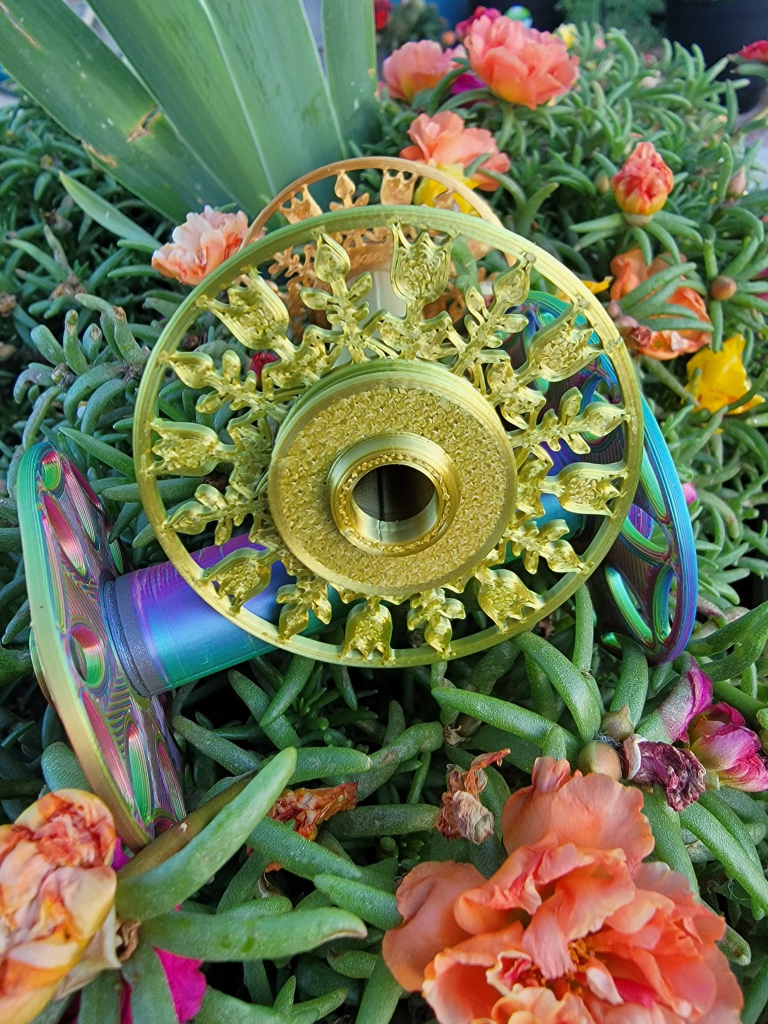 Electric Eel Nano bobbin, Tulips Design