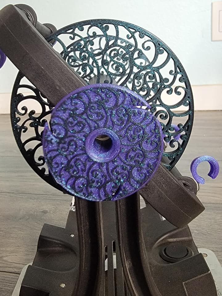 Electric Eel 6 bobbin,  Filigree