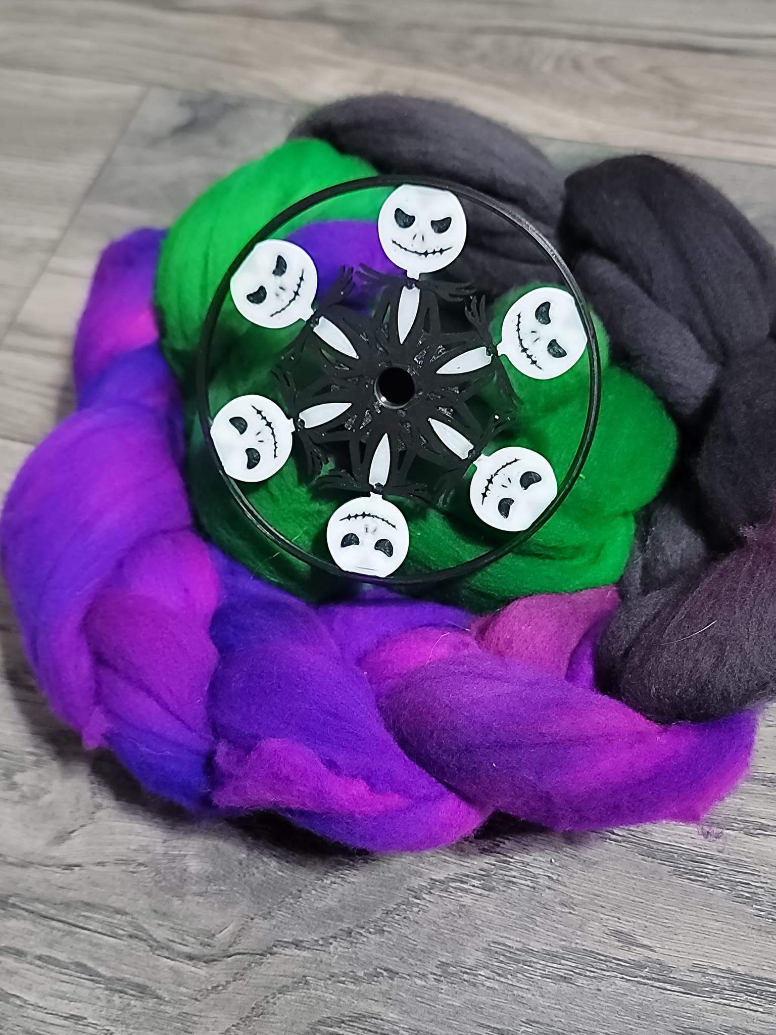 Electric Eel 6 and Nano, Halloween Bobbins, Pumpkin, Witches, Black Widow