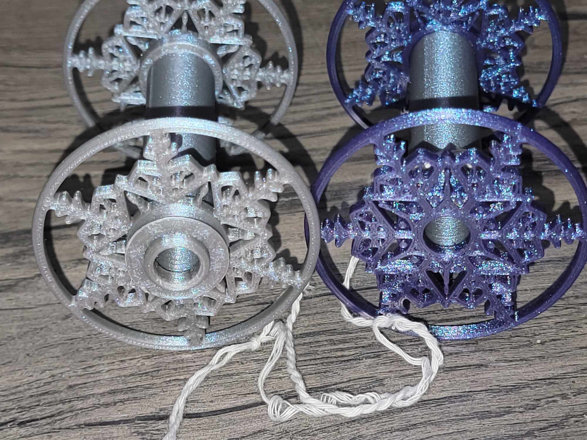 Electric Eel 6 bobbin XL Snow Flakes