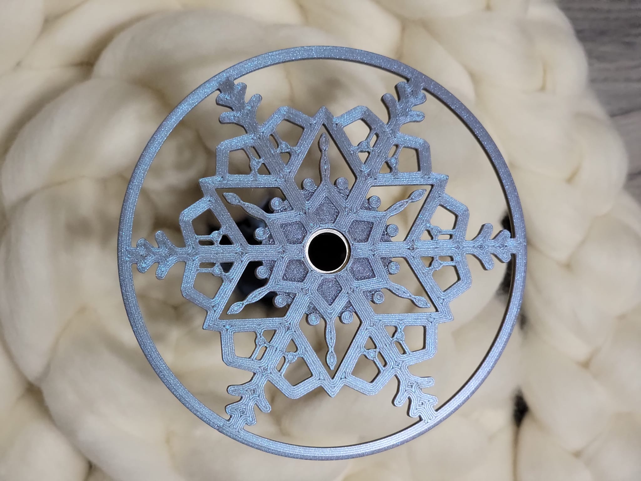 Electric Eel 6 bobbin XL Snow Flakes