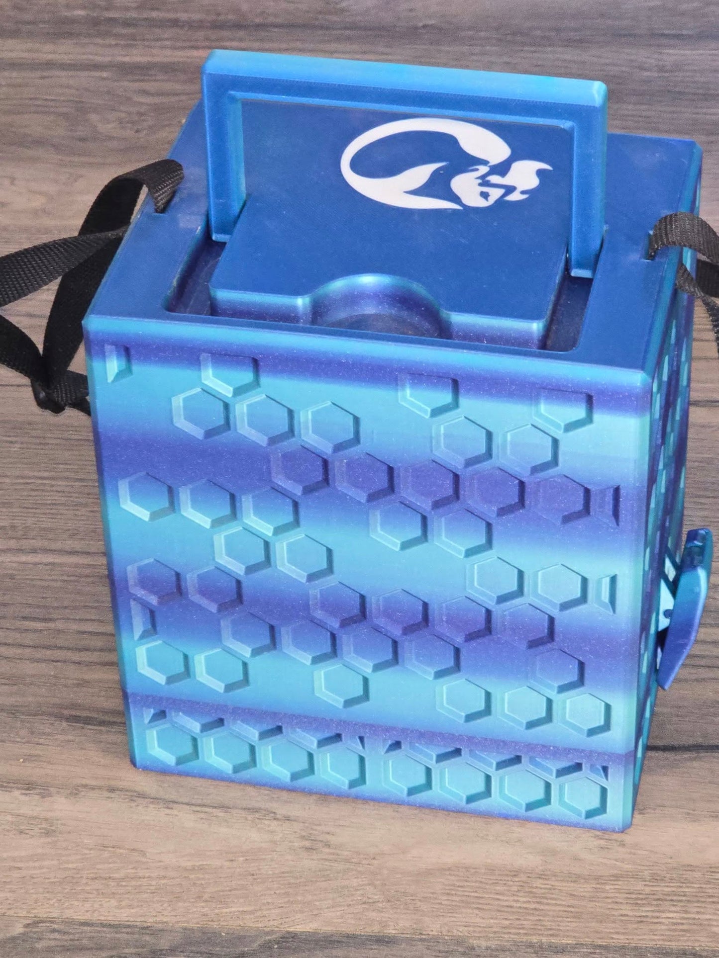 Electric Eel NANO Box and Accessories-Gradient Colors Honeycomb Design