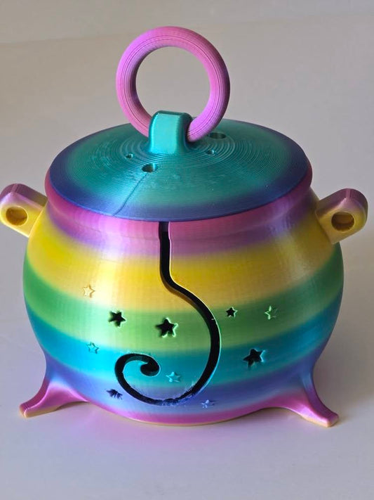 Magic Cauldron Yarn Bowl with lid