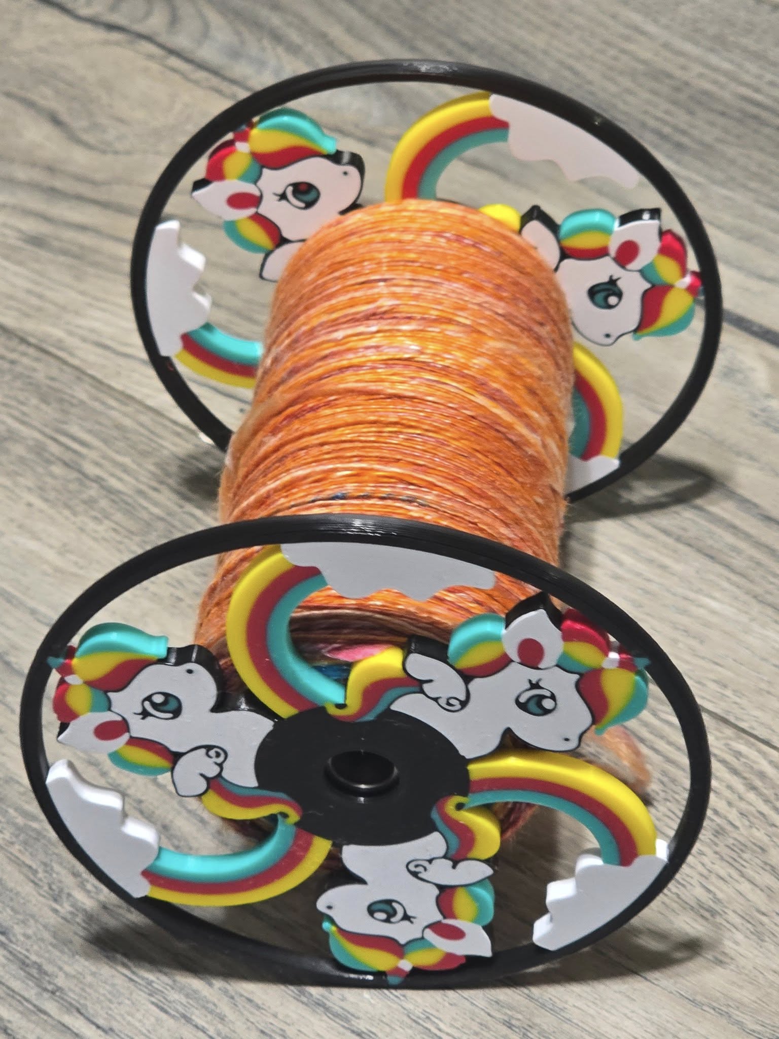 Pegasus XL Bobbin for Electric Eel Wheel 6.0 / 6.1 – Custom Spinning Wheel Bobbin by The Spinning Siren
