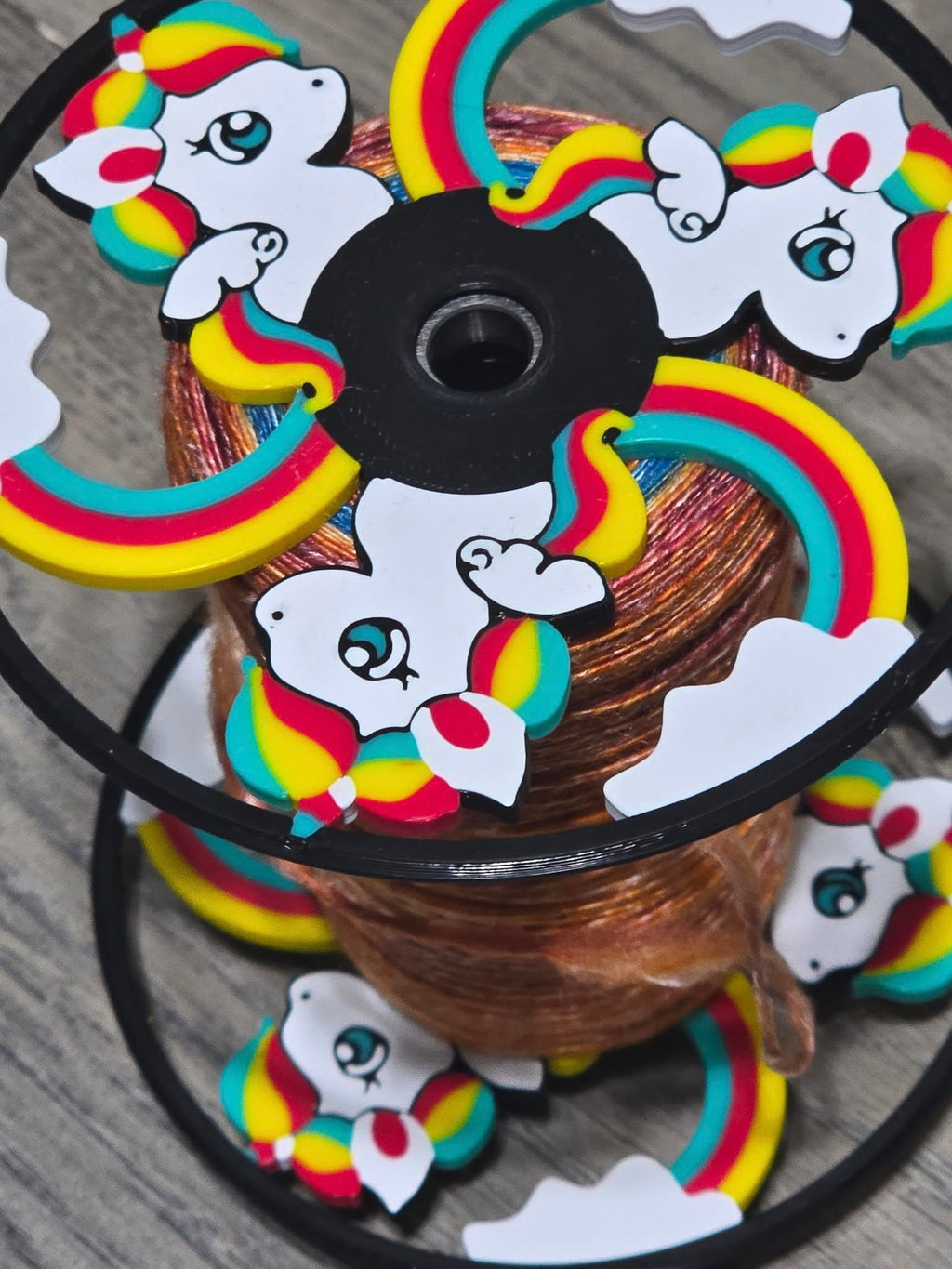 Pegasus XL Bobbin for Electric Eel Wheel 6.0 / 6.1 – Custom Spinning Wheel Bobbin by The Spinning Siren