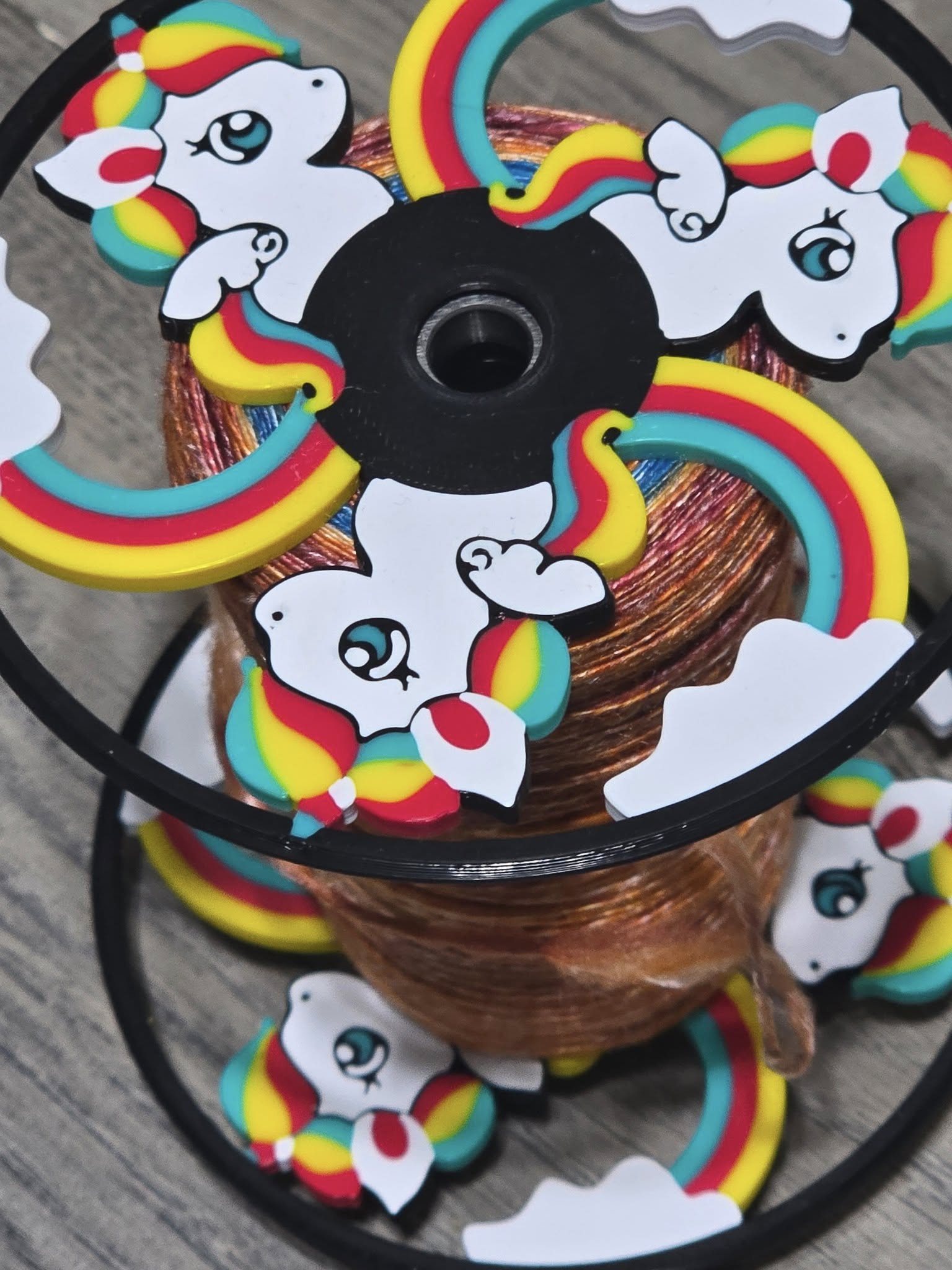 Pegasus XL Bobbin for Electric Eel Wheel 6.0 / 6.1 – Custom Spinning Wheel Bobbin by The Spinning Siren