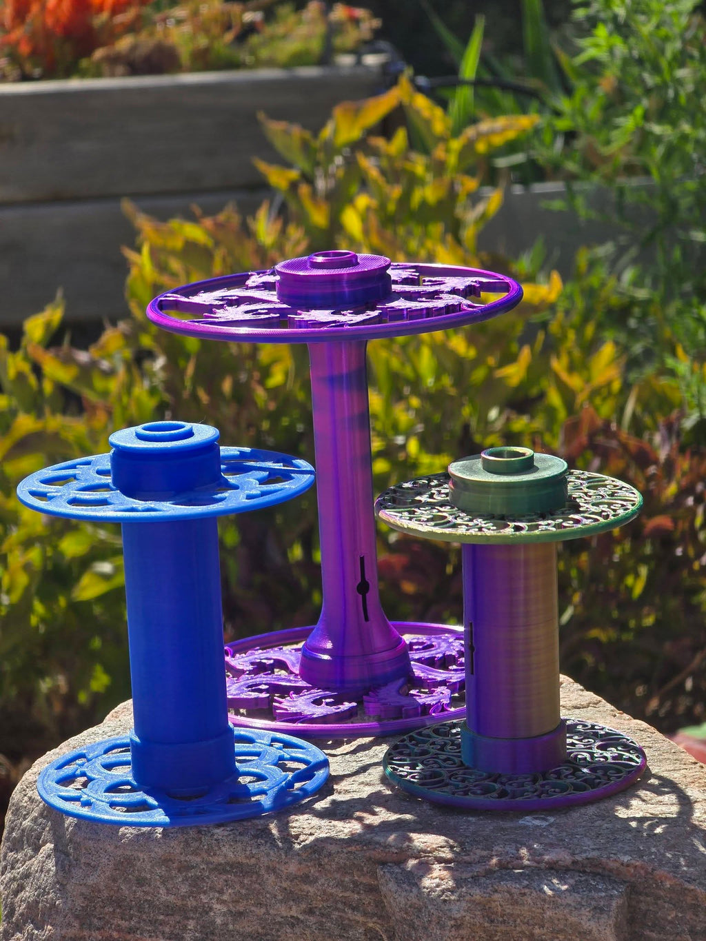 EEW FOLD Bobbins- Filigree, Tulip, Starbust, Stained Glass