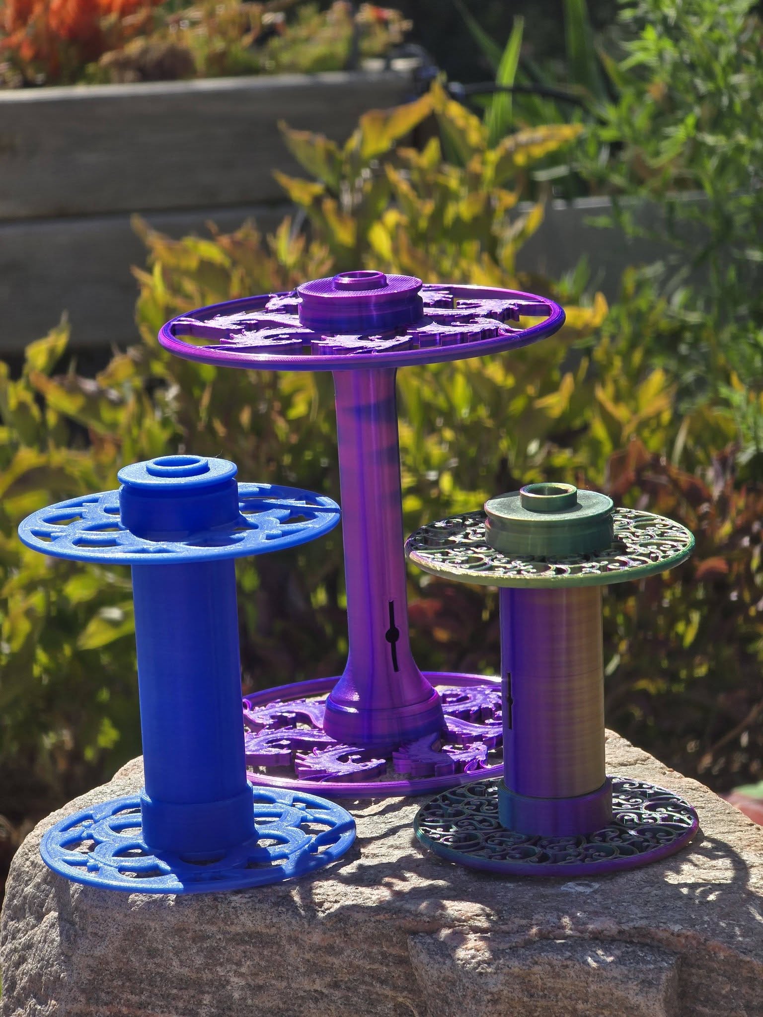 EEW FOLD Bobbins- Filigree, Tulip, Starbust, Stained Glass