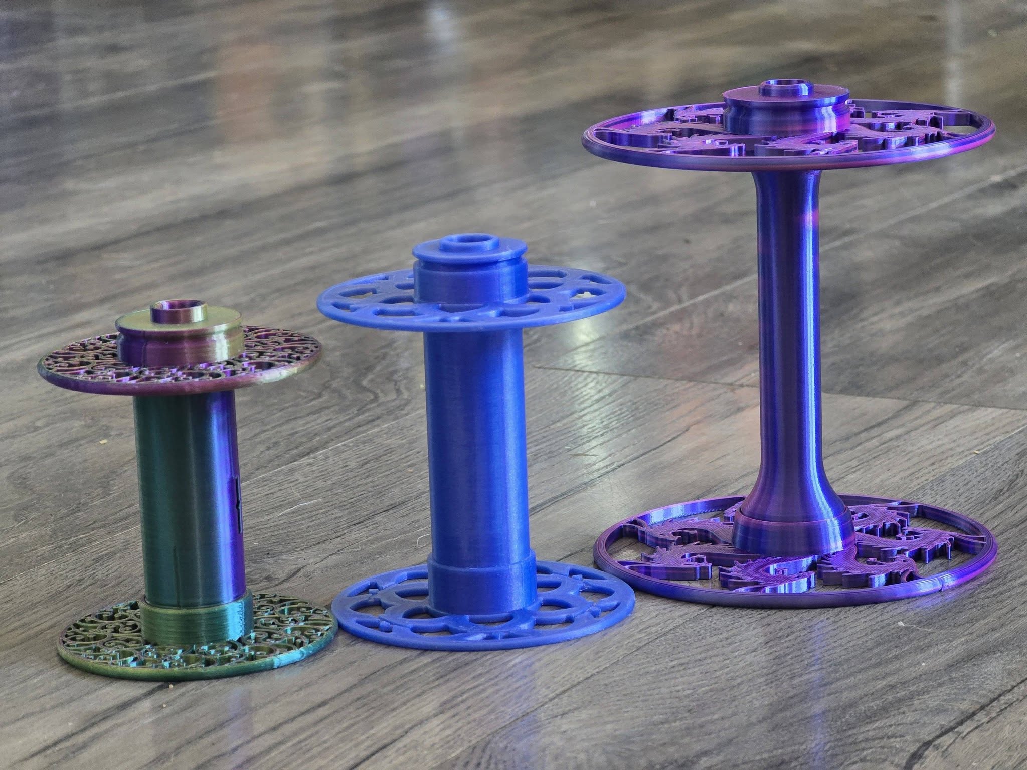EEW FOLD Bobbins- Filigree, Tulip, Starbust, Stained Glass
