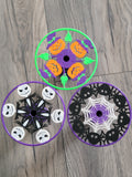 Electric Eel 6 and Nano, Halloween Bobbins, Pumpkin, Witches, Black Widow